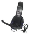 Fone Gamer Over-Ear Preto com Áudio 3D Potente e Conforto Prolongado