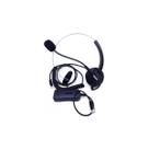 Fone headset com fone e microfone com haste flexível mt1011