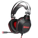 Fone Headset Gamer Com Fio Conector P3 e USB Hrebos HS-806