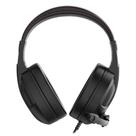Fone headset gamer cronus h211-rgb 3.5mm redragon preto