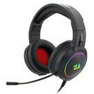 Fone headset gamer mento h270-rgb 3.5mm/usb redragon preto Fone headset gamer mento h270-rgb 3.5mm/usb redragon preto