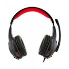 Fone Headset Gamer P2 C/ Microfone 0468 Preto/vermelho Bright