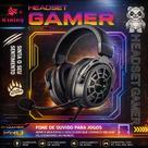Fone Headset Gamer RGB com Microfone Fone Headset Gamer RGB com Microfone
