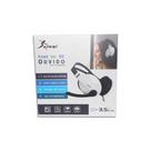 Fone Headset Knup Kp- 418 Branco Com Microfone
