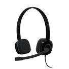 Fone headset logitech h151 3.5mm preto 981-000587