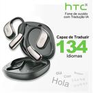 Fone HTC NE39 Sem Fio Bluetooth 6.0 Tradutor AI 135 Cor:Dourado