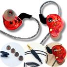 Fone In Ear Monitor Retorno de Palco Alta Definição Vermelho