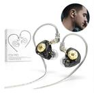 Fone In Ear Profissional Retorno De Palco Dj Gamer Preto Sem Microfone