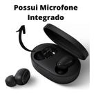 Fone Intra Auricular Bluetooth Preto Para Moto G52 / G82