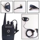 Fone Lapela Concha Para Rádio Motorola EP 450 DEP 450 PRO5150 Alta Qualidade