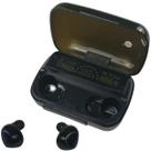 Fone M10 Potente Anti Ruido V5.3 Bluetooth Tws Com Microfone Tela Led Bateria Powerbank Carrega Celular