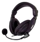 Fone+mic headset office conector p3 k-mex ars-7600