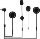 Fone Microfone Original EJEAS M8H Capacete Moto HIFI Reposição USB tipo C Q8 V6 Pro+ Q7 V7 V4 Plus