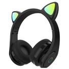 Fone Orelha De Gato Gatinho Cat 5.0 Bluetooth Com Led Rgb