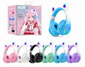 Fone Ouvido Bluetooth Infantil Coelho Led Menino Menina Luxo Fone Ouvido Bluetooth Infantil Coelho Led Menino Menina Luxo