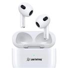 Fone Ouvido Bluetooth V5.0 Sem Fio Tws Musica Sem Borracha Branco TG902