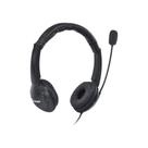 Fone Ouvido Headset Corp Usb Microfone Preto VK390