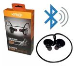 Fone Ouvido Kaidi Bluetooth Esportivos Inteligentes preto Kd-903