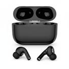 Fone Ouvido Wireless Preto Bluetooth Air Caixa Carregador Black Esportes Trabalho Lazer Músicas