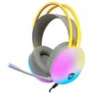 Fone P2 c/Mic Sate GH-554 RGB Gray/Pink Fone P2 c/Mic Sate GH-554 RGB Gray/Pink