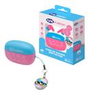 Fone Sem Fio Fini Earbuds Case Carregador Bluetooth 5.3 com Cartela de Adesivos Leonora - 10513