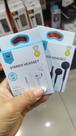 Fone stereo preto