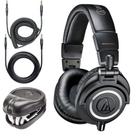 Fones Audio-Technica ATH-M50x Profissionais com Estojo