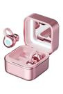 Fones Bluetooth 6.0 Sem Fio CuiSuto Clip-On Rosa