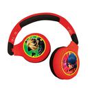 Fones Bluetooth LEXiBOOK Miraculous Ladybug Infantil Dobráveis