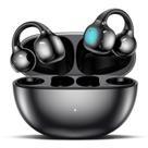 Fones de ouvido AI Translation em tempo real, fones de ouvido tradutores 3 em 1 em 150 idiomas e sotaques, fones de ouvido para tradução de idiomas, adequados para iOS e Android, design de clip-on de ouvido aberto adequado para aprendizado de viagens de negócios (pretos)