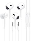 Fones de ouvido ALIANSHENG Fones de ouvido intra-auriculares com fio com microfone Fones de ouvido ALIANSHENG Fones de ouvido intra-auriculares com fio com microfone