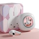 Fones de ouvido Bluetooth 5.3 MIPOW Miffy IPX5 à prova dágua rosa