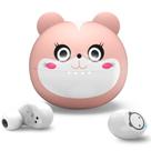 Fones de ouvido Bluetooth AMAFACE para crianças 36H Playtime IPX5 rosa