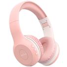 Fones de ouvido Bluetooth EarFun K2 Kids com limite de volume rosa