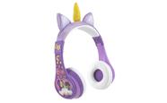 Fones de Ouvido Bluetooth eKids Unicorn Academy com Microfone