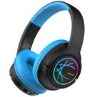 Fones de ouvido Bluetooth iClever BTH18 Kids LED 43H Playtime Black