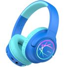 Fones de ouvido Bluetooth iClever BTH18 Kids LED Lights 43H Blue