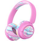 Fones de ouvido Bluetooth iClever BTH22 Kids 60H Play Time Pink Fones de ouvido Bluetooth iClever BTH22 Kids 60H Play Time Pink