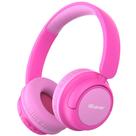 Fones de ouvido Bluetooth iClever BTH22 Kids 60H Play Time Pink