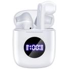 Fones de ouvido Bluetooth KESIEME N7 Wireless Earbuds brancos