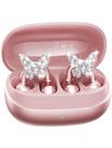 Fones de ouvido Bluetooth Kinglucky i121 Pro Clip-On 50H Rose Gold