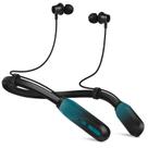 Fones de ouvido Bluetooth Lecefty i35_plus 200H Playtime verde ciano