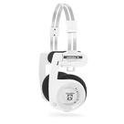 Fones de Ouvido Bluetooth On-Ear Koss Porta Pro Wireless 2.0, Bateria de 20+ Horas, Carregamento USB-C, Microfone, Passagem de Áudio Analógica, Estilo Retrô, Branco Ártico