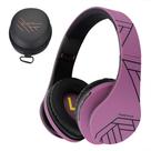 Fones de ouvido Bluetooth PowerLocus Wireless Purple