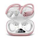 Fones de ouvido Bluetooth sem fio hadbleng Sports 2024 com display LED
