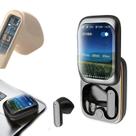 Fones de ouvido Bluetooth, tela de toque inteligente, sem fio, Bluetooth 5.3
