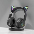 Fones de ouvido Bluetooth TSKVT Kids com limite de volume seguro, pretos