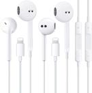 Fones de ouvido CANTENDO com certificação Apple MFi com conector Lightning