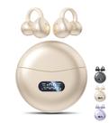 Fones de ouvido clip-on com bateria Jacuate Open Ear Bluetooth 5.4 60H