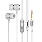 Fones de ouvido com fio 100SEASHELL Long Cord Fones de ouvido com isolamento de ruído